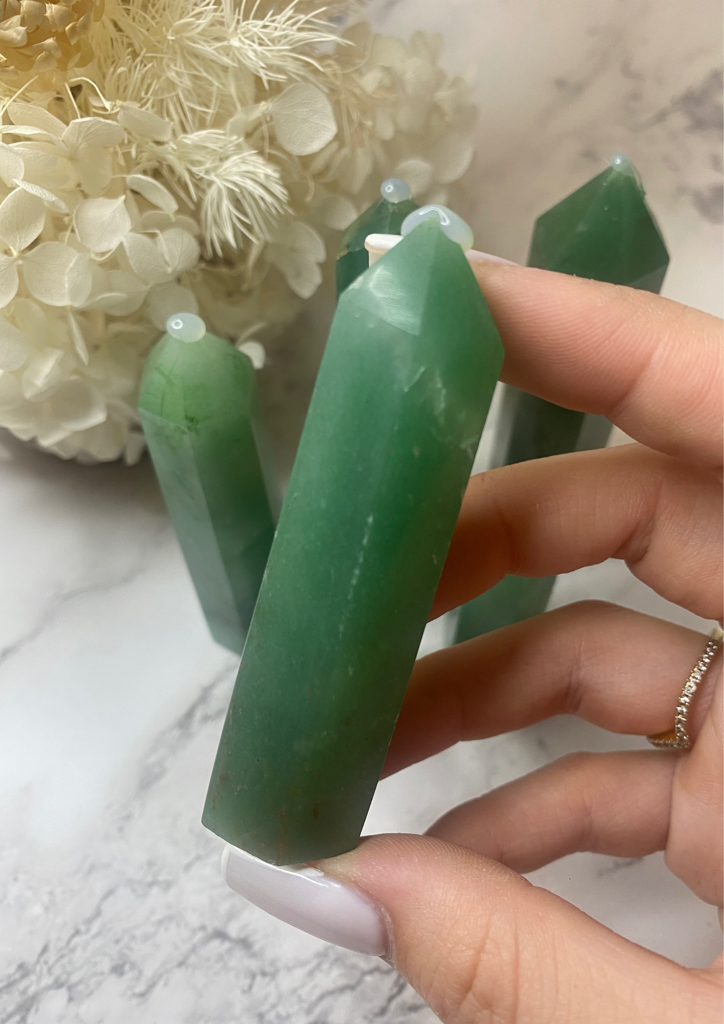 Green Aventurine Towers (Choose Your Own)