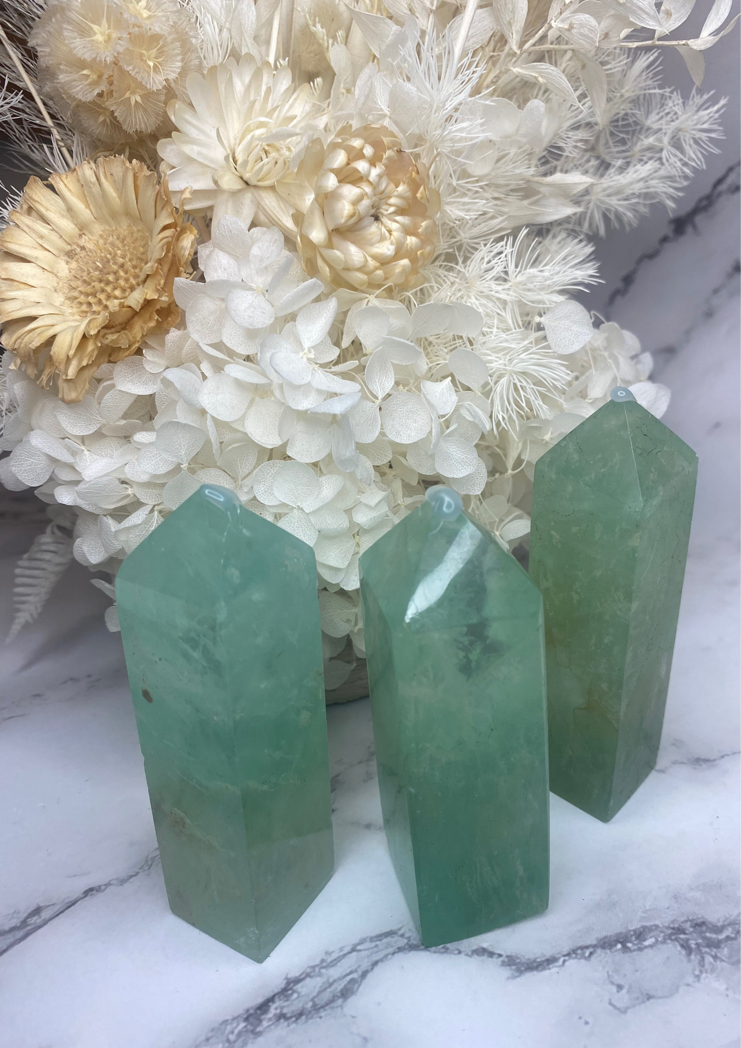 Green Fluorite Towers (Choose Your Own)