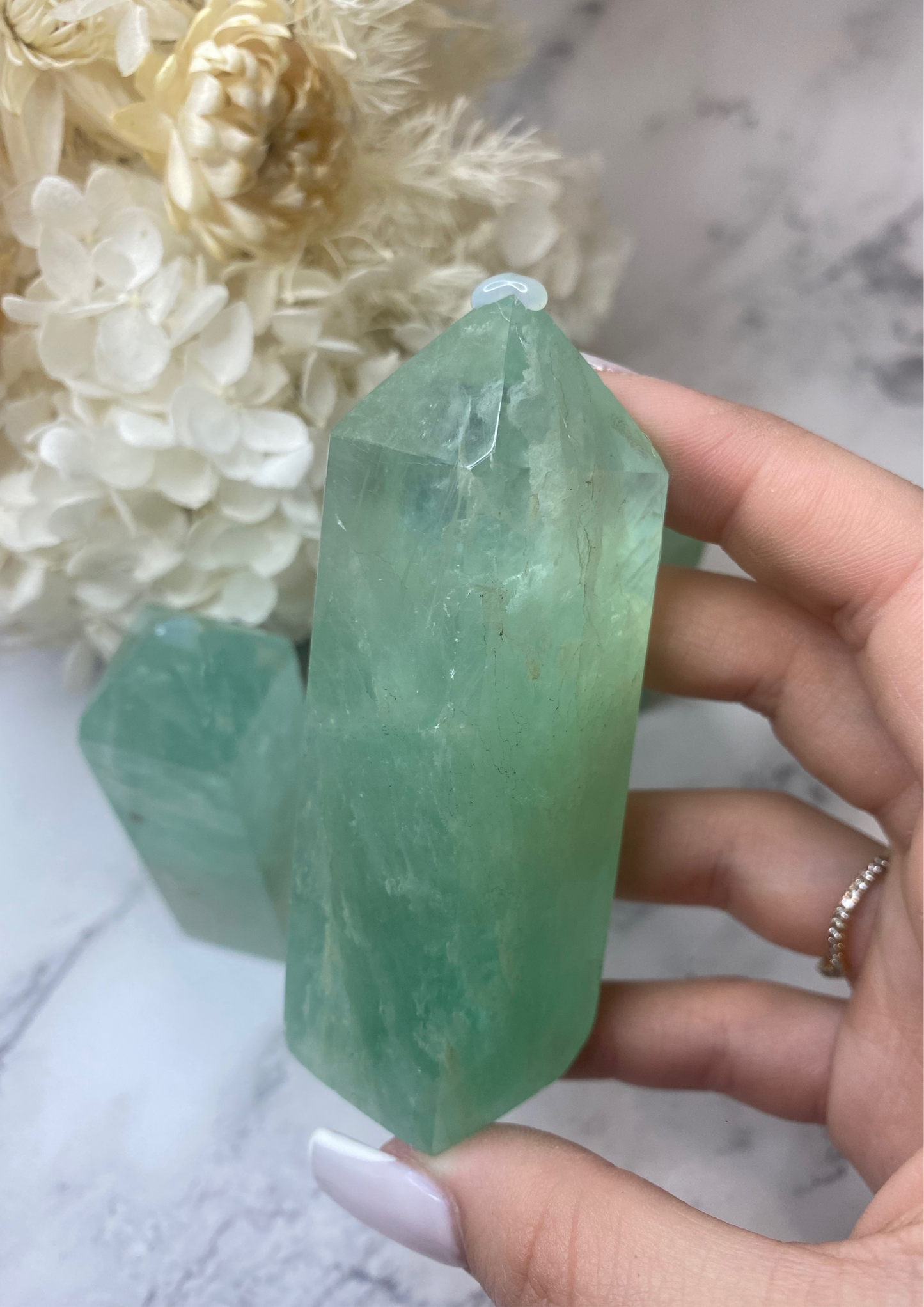 Green Fluorite Towers (Choose Your Own)