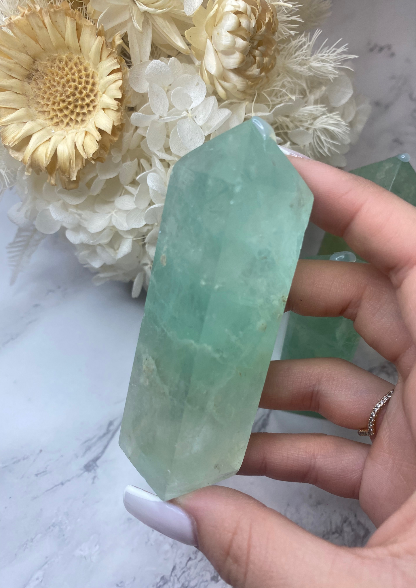 Green Fluorite Towers (Choose Your Own)