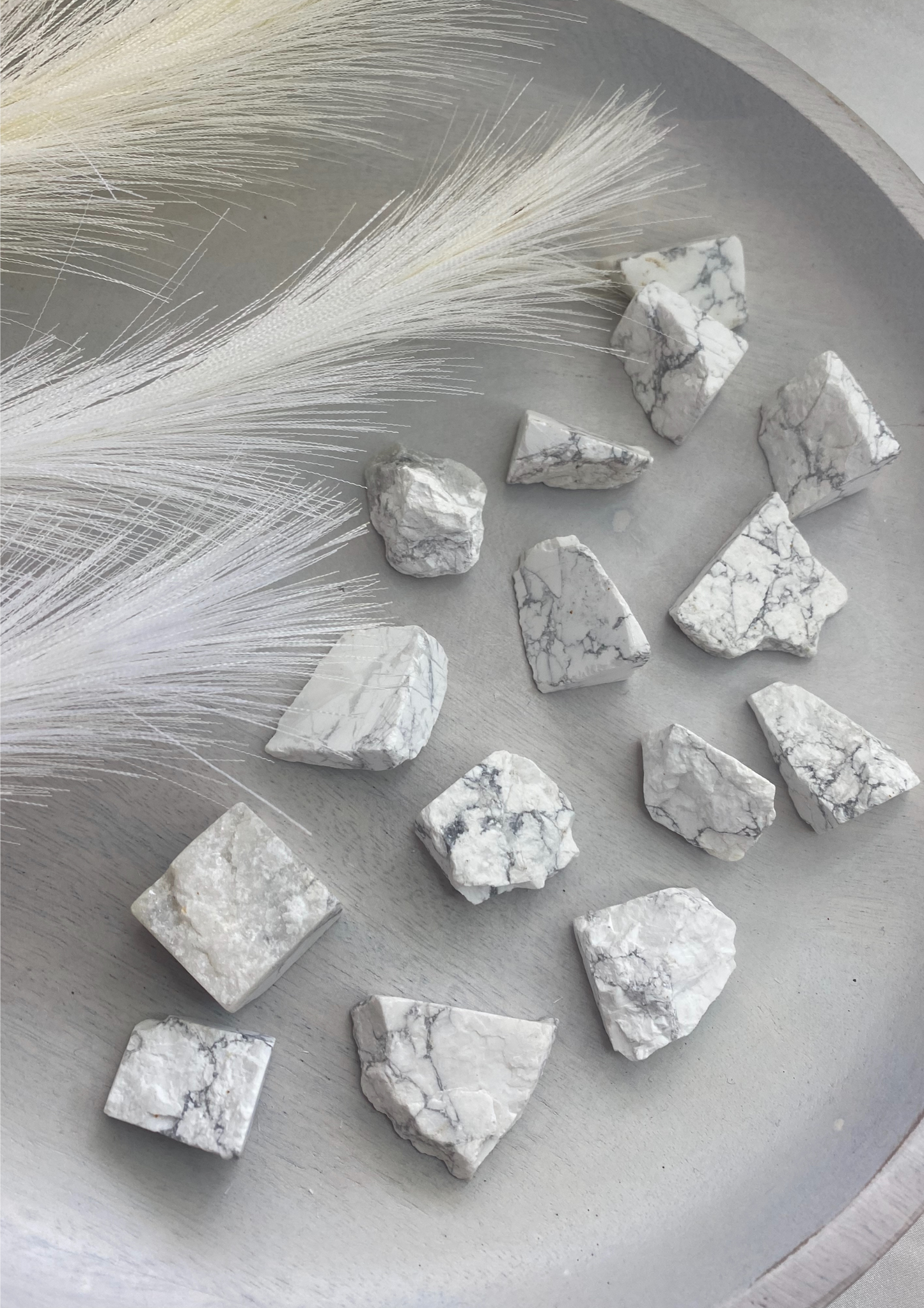 Howlite Raw Chunks