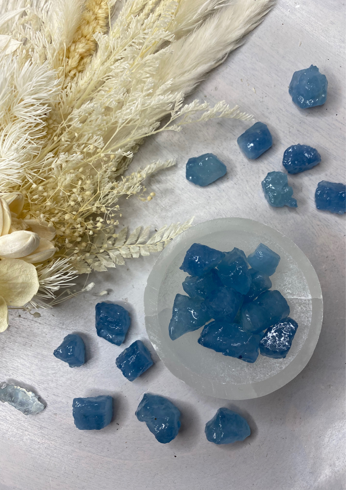 Aquamarine Mini Raw Stones