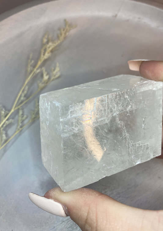 Optical Calcite Raw Chunk - XL #2