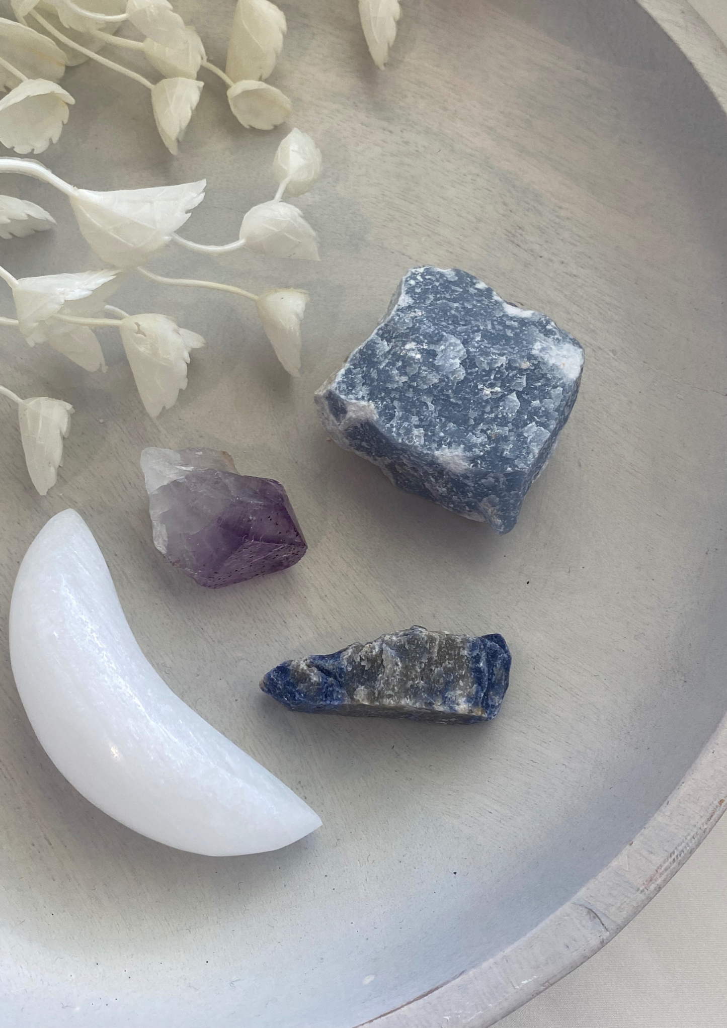 Communication Raw Kit with Selenite Moon