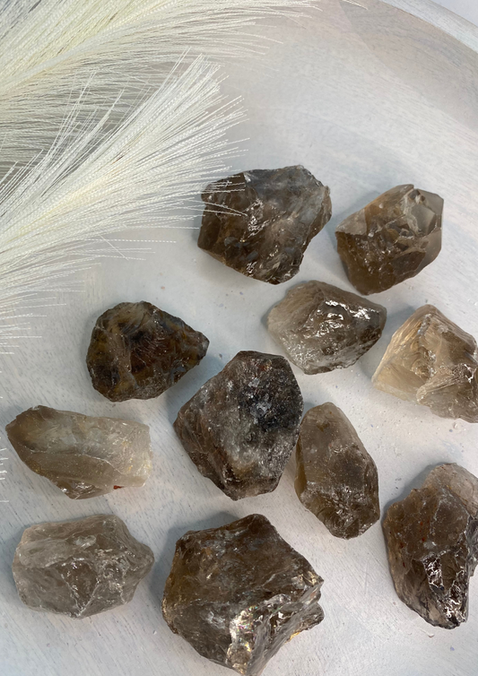 Smoky Quartz Raw Chunks