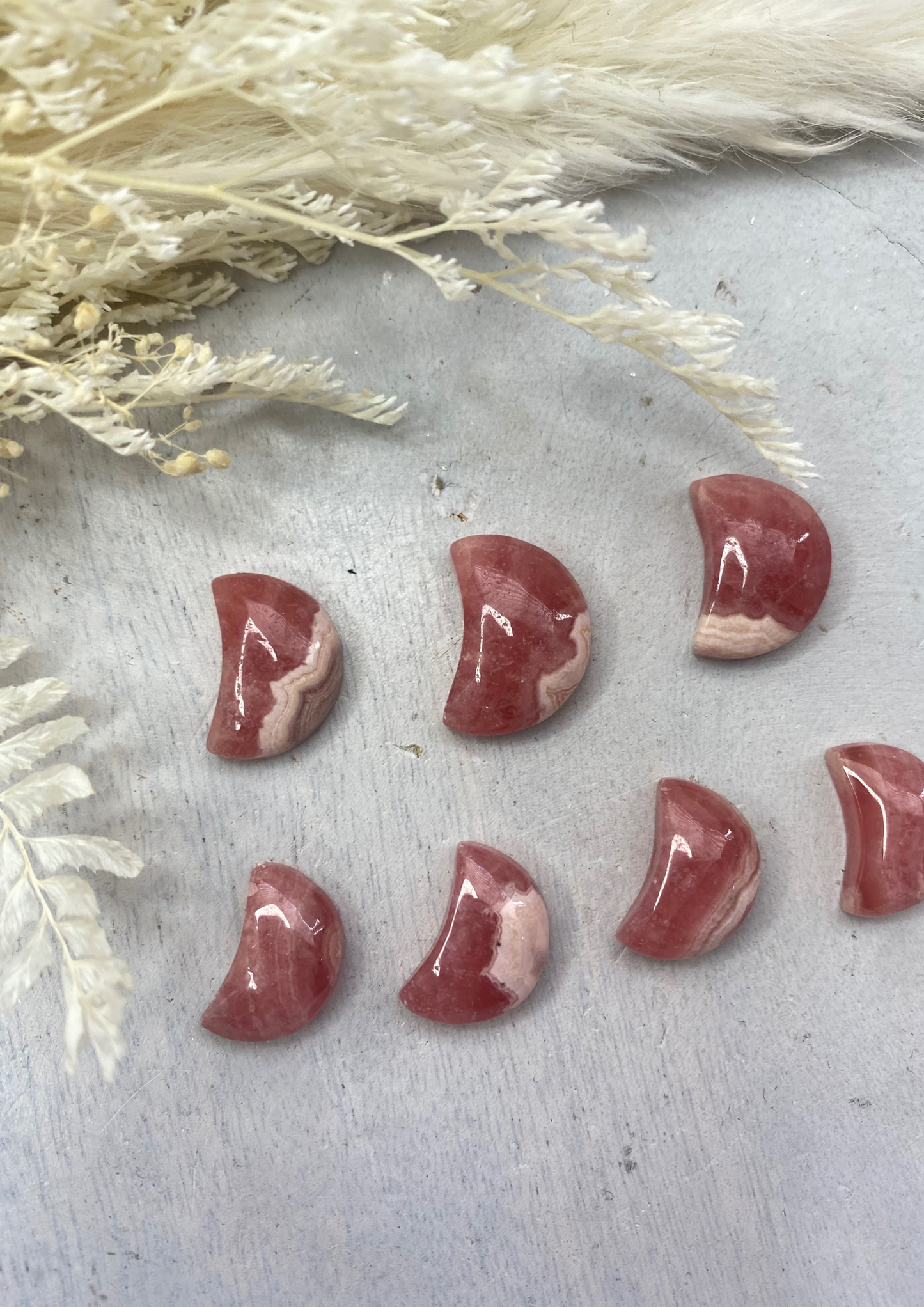 Rhodochrosite Mini Moons