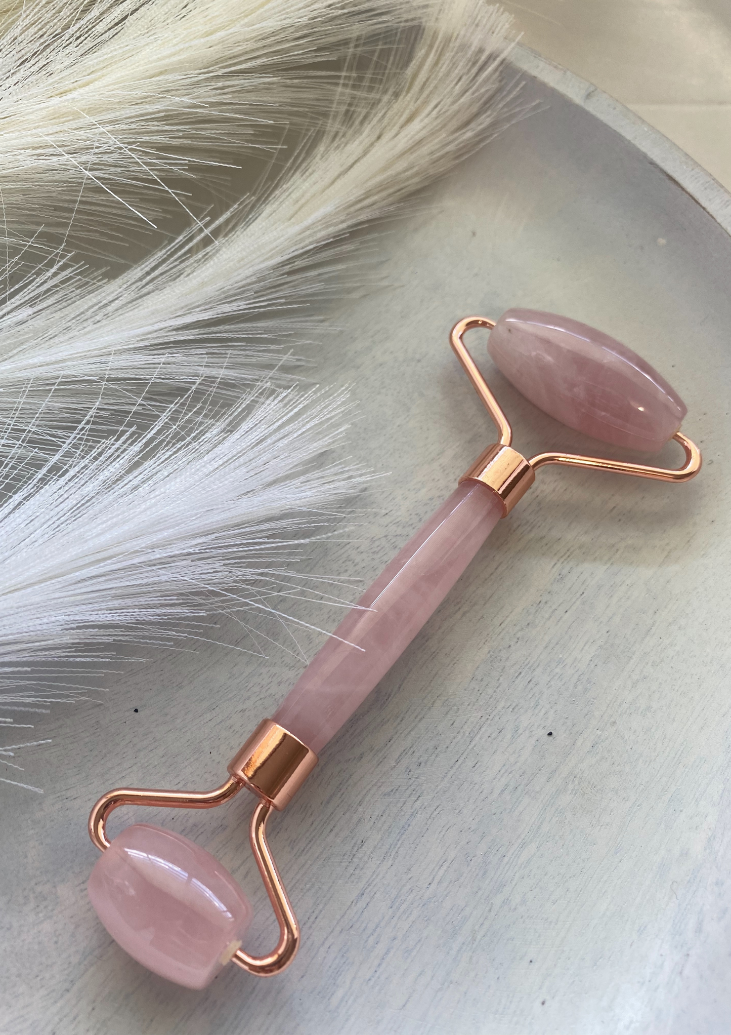 Rose Quartz Facial Roller