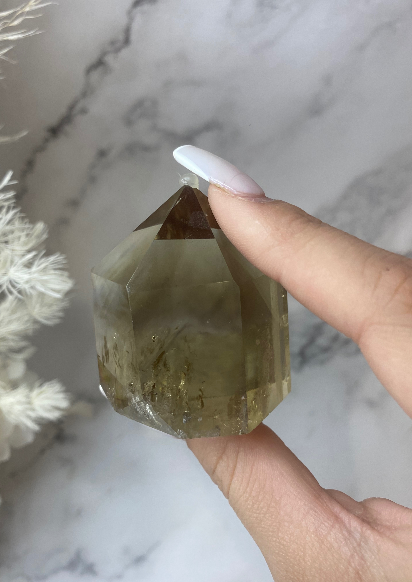 Smoky Citrine Phantom Quartz Tower #1