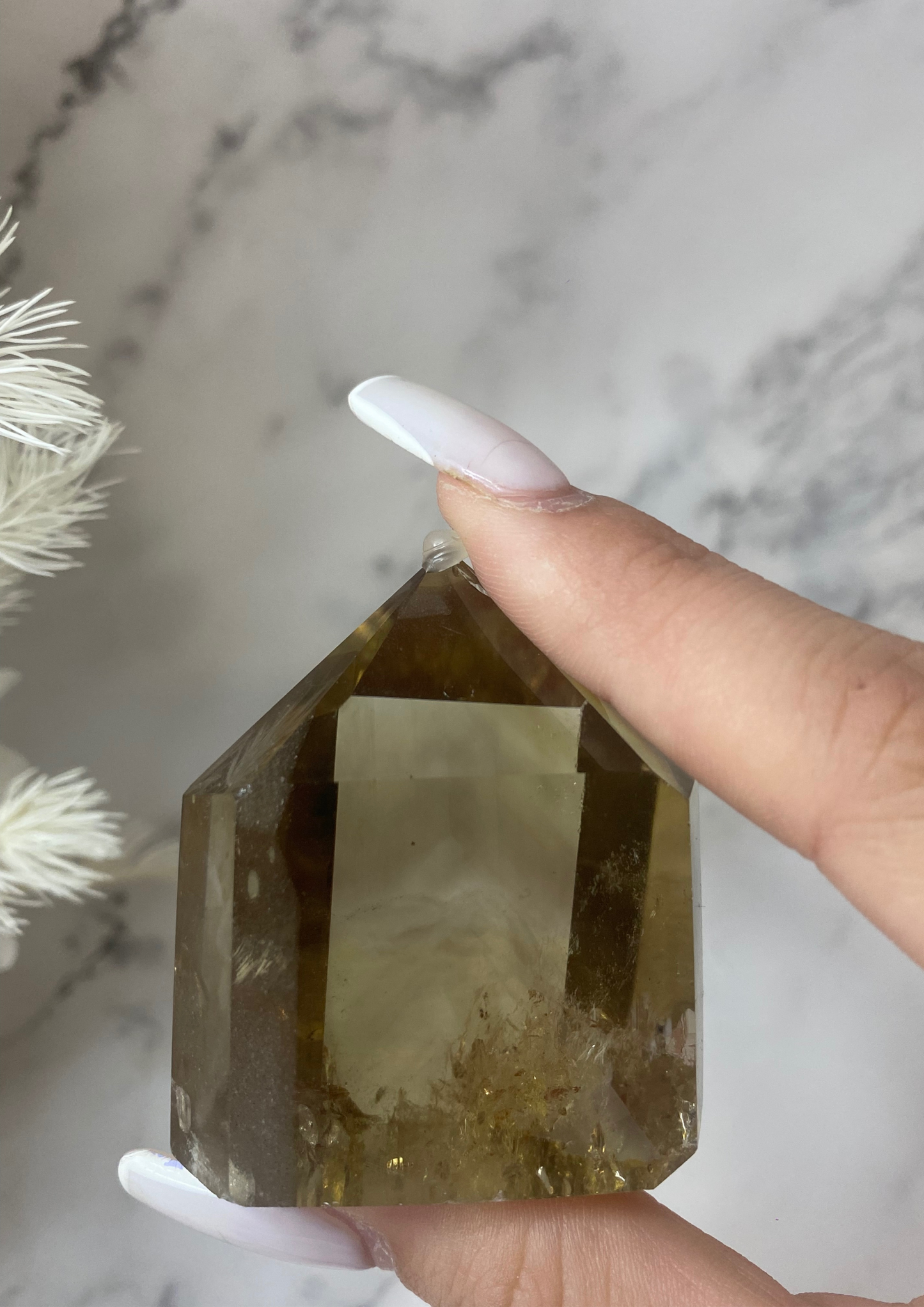 Smoky Citrine Phantom Quartz Tower #1