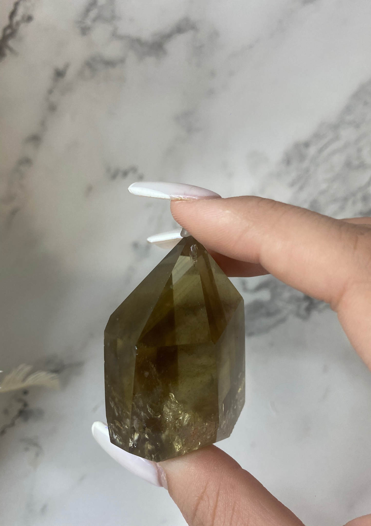 Smoky Citrine Phantom Quartz Tower #1