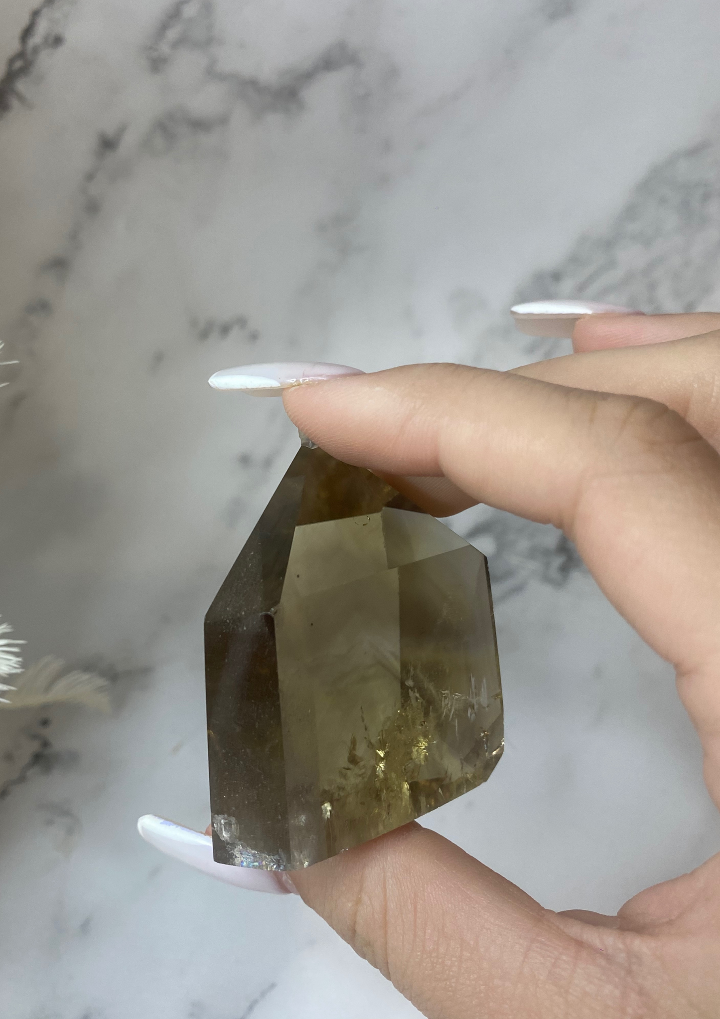 Smoky Citrine Phantom Quartz Tower #1