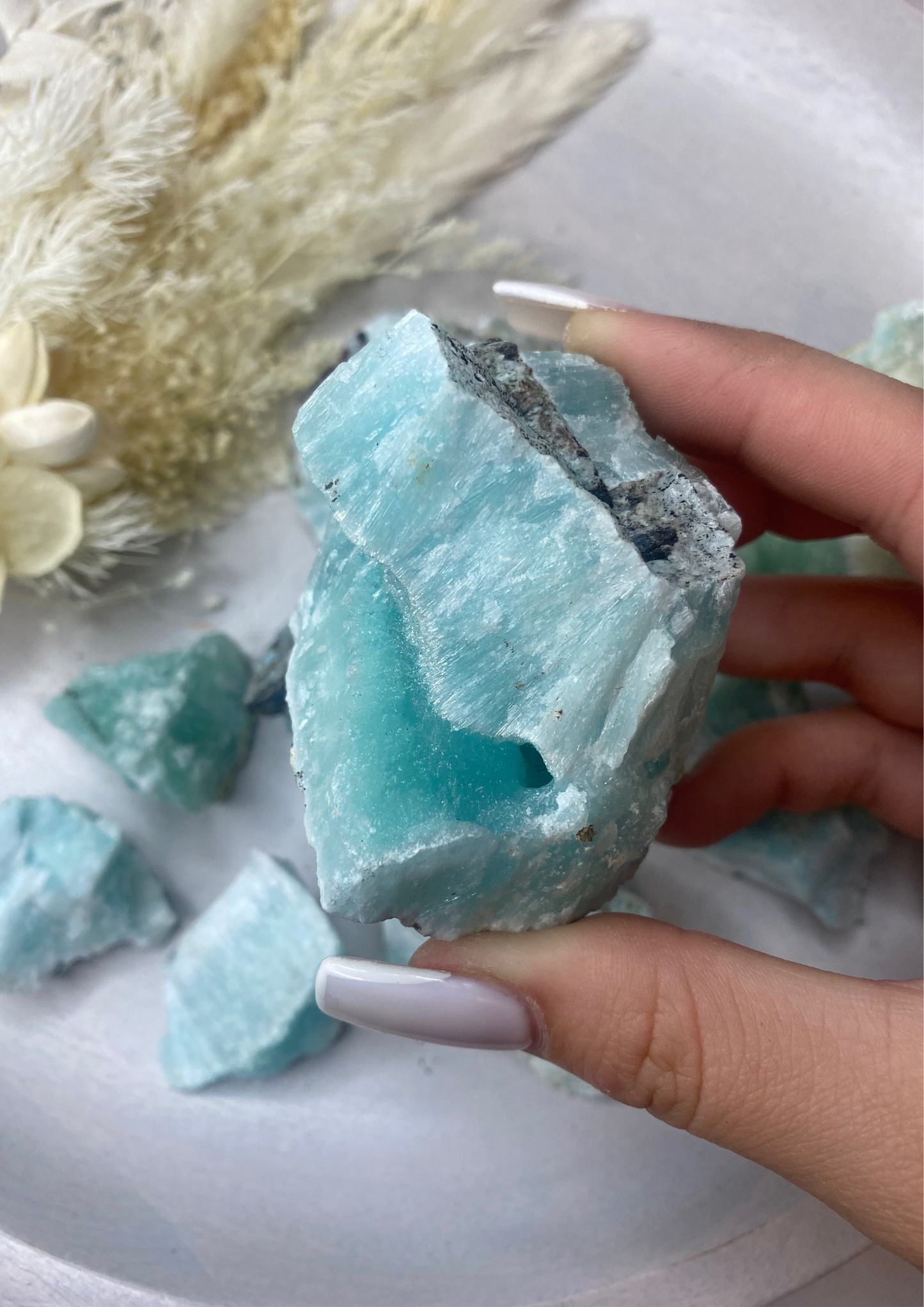 Blue Aragonite Specimen (Choose Your Own)