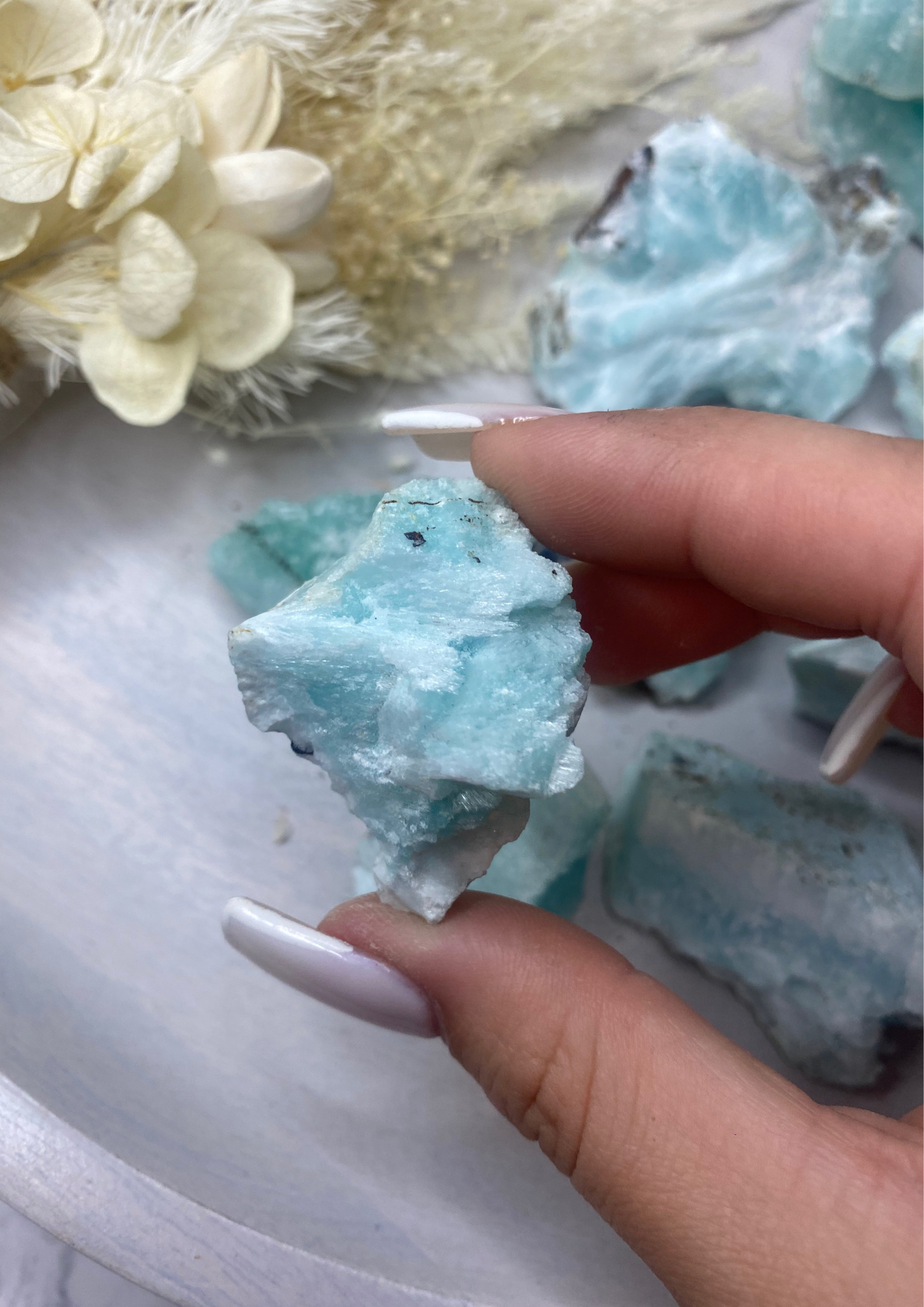 Blue Aragonite Specimen (Choose Your Own)