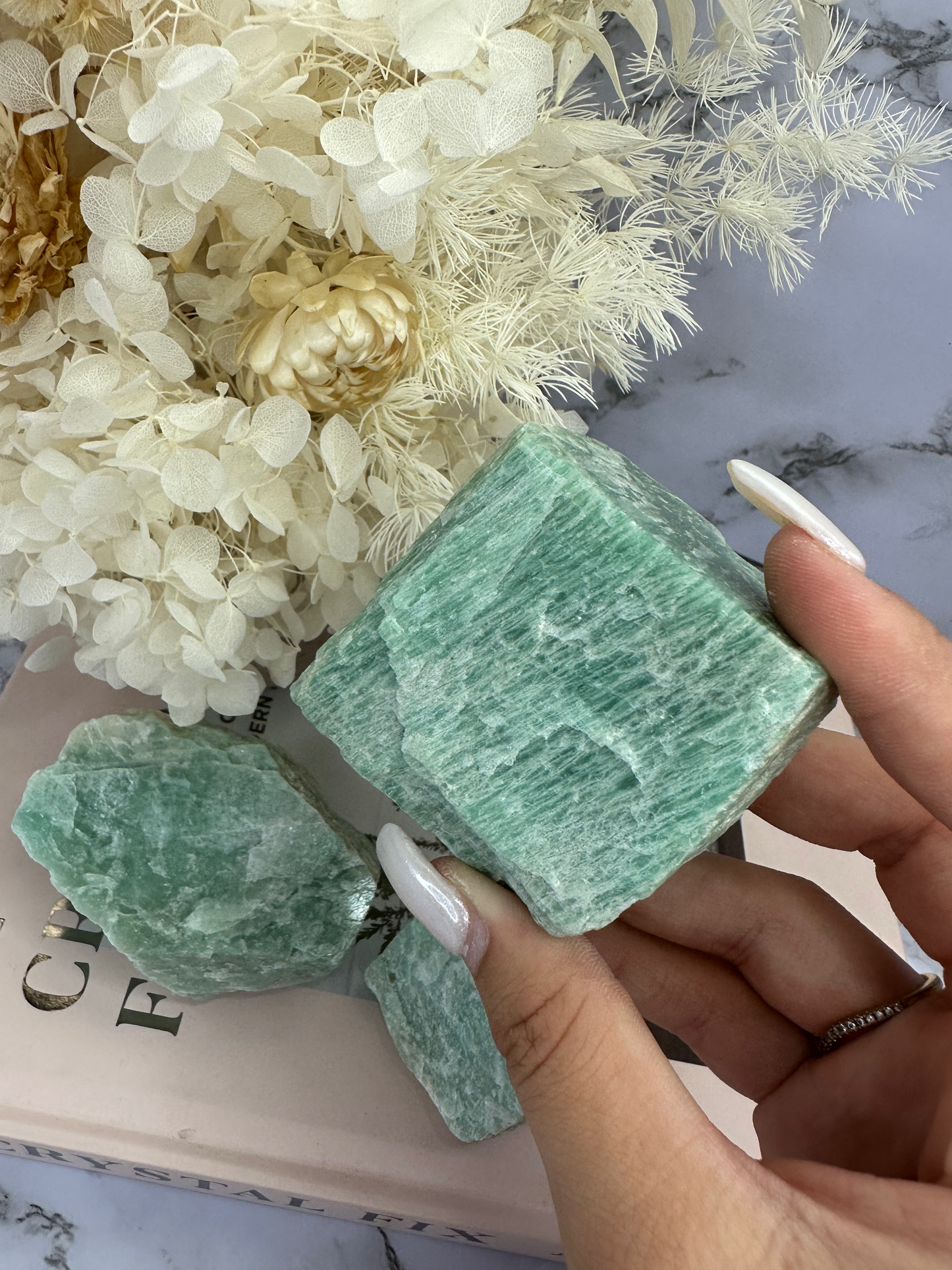 Amazonite Large Raw Chunks (Choose Your Own)