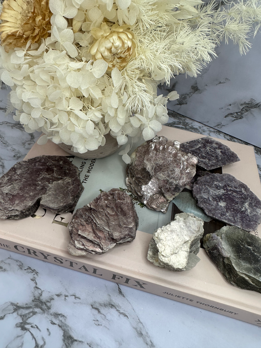 Lepidolite Slabs (Choose Your Own)