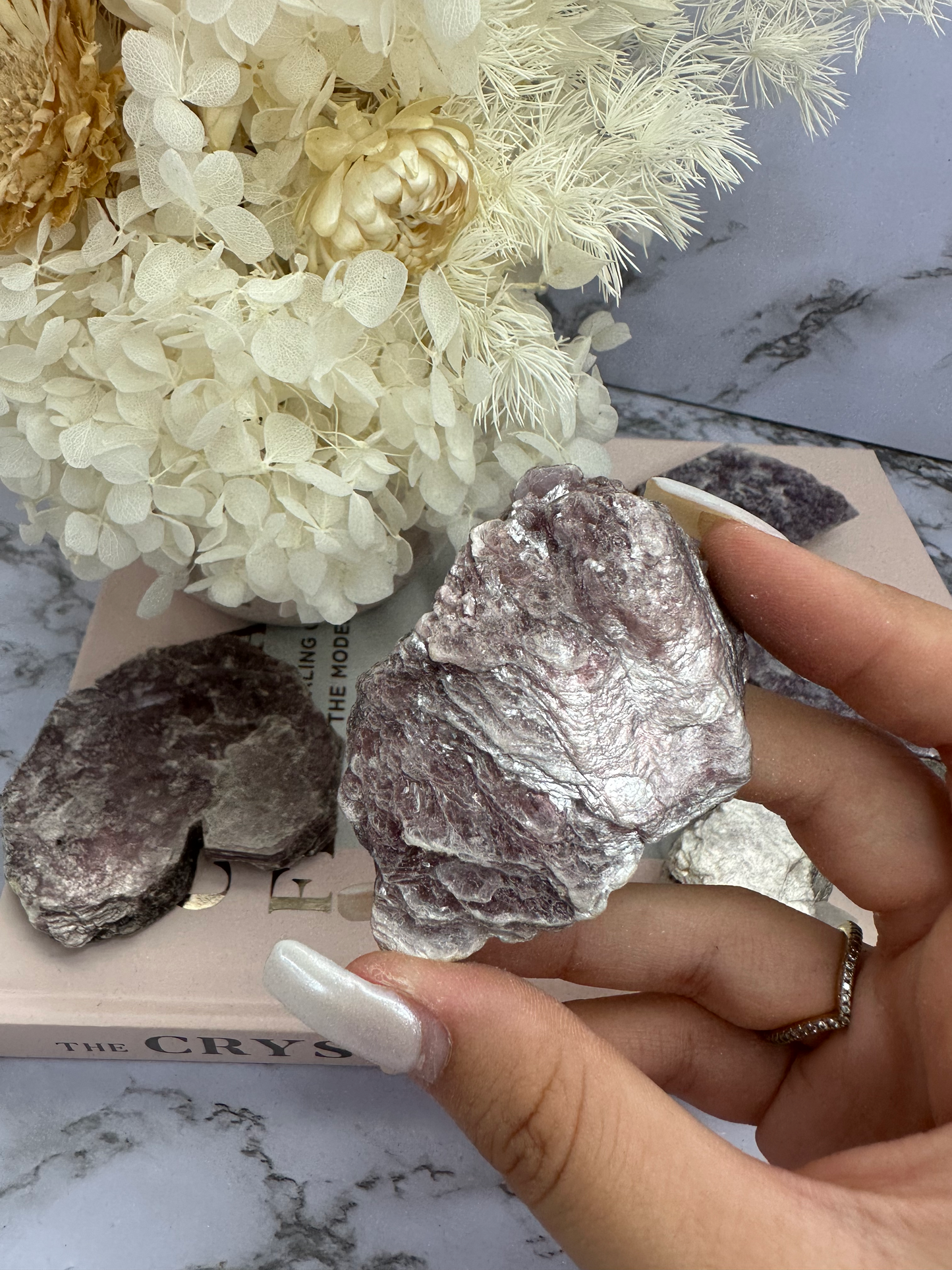 Lepidolite Slabs (Choose Your Own)