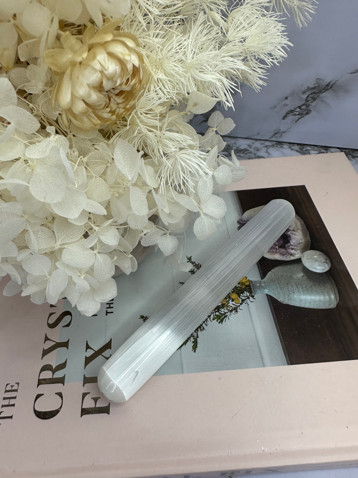 Selenite Wand